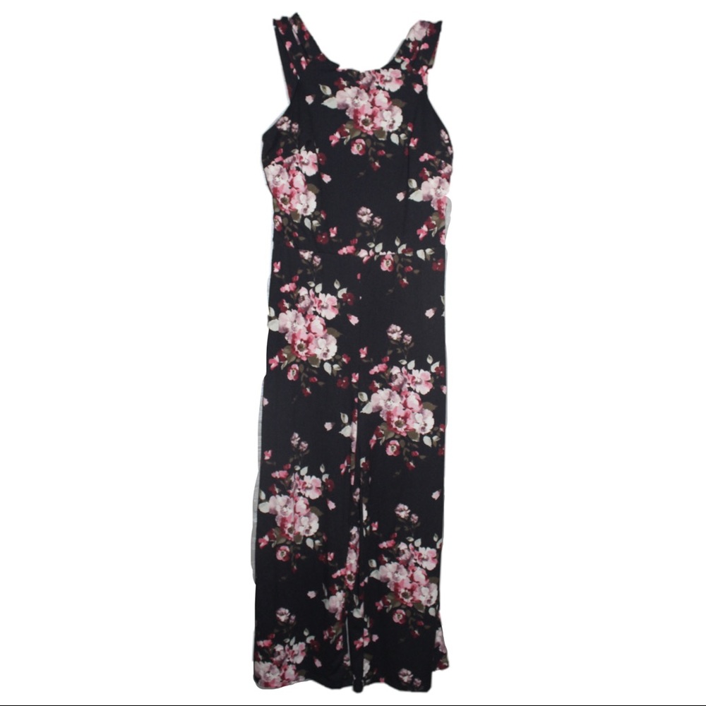 Fortune + Ivy Petite Floral Jumpsuit (Small)